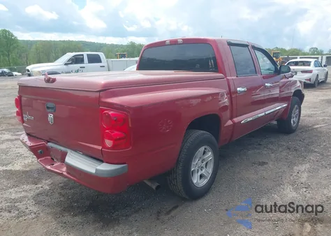 2007 Dodge Dakota Slt from USA, damaged, VIN 1D7HE48K57S117594